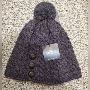 Aran Wool Beanie